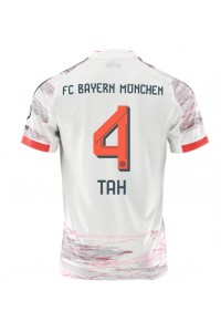 Fotbalové Dres Bayern Munich Jonathan Tah #4 Venkovní Oblečení 2025-26 Krátký Rukáv